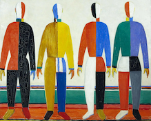 Sportsmen, Kazimir Malevich, 1931 Sportsmen, Kazimir Malevich, 1931
